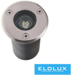 ELDLUX Taposólámpa LED 1.5w 120lm 4000k 60° IP65 acél Ø65-Ø59x75mm (ES07-N)
