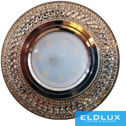 ELDLUX ANUBIS süllyesztett lámpatest LED 3W CW + GU10 króm (BL1085) - moretti