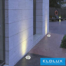 ELDLUX Taposólámpa LED 7w 850lm 4000k 30° IP67 acél Ø146-Ø128x92mm (ES08-7N) - moretti