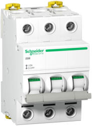 Schneider Electric , A9S65391, moduláris terheléskapcsoló 3P 100A 415V AC, Acti9 ISW (Schneider A9S65391) (A9S65391)