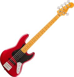 Fender American Ultra II Jazz Bass V MN Sinister Red