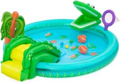 Bestway Crocodile Cove Felfújható játszóközpont, 224 x 181 x 72 cm 53166 (53166)