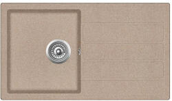 Evido Easy 45S gránit mosogató, egy medencés forgatható kivitel, 760 x 440 mm /avena/ (EASY 45S AVENA)
