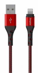 Energizer Кабел Energizer - USB/Lightning, 2 m, червен (C520LKRD)