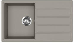 Evido Easy 45S gránit mosogató, egy medencés forgatható kivitel, 760 x 440 mm /platina/ (EASY 45S PLATINA)