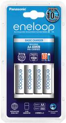 Panasonic eneloop KKJ51MCC40E Töltő timer+AA 4DB (KKJ51MCC40E)