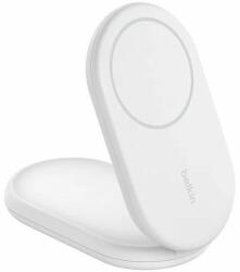 Belkin Boost Charge Összecsukható Vezeték nélküli Qi2 töltőállvány 15W fehér (WIB007HQWH)