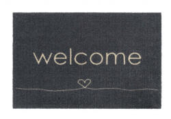 Ecomat Lábtörlő, Ambience Welcome Heart Anthra 50 X 75