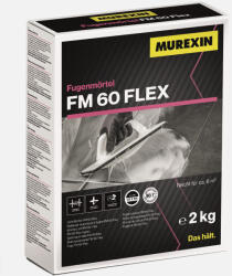 Murexin Fugázó, Murexin FM 60 2 Kg Szürkésbarna/Graubraun - mozaikkeramia