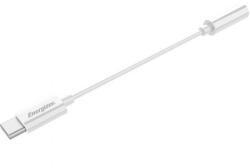 Energizer Адаптер Energizer - C112CAWH, 3.5mm/USB-C, бял (C112CAWH)