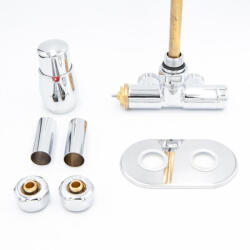 Arezzo Radiátor szelep, AREZZO design SPEARPEX/UNICO radiátor szelep króm, jobb AR-SPEARPEX-CR-R - mozaikkeramia