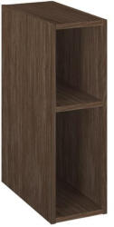 AREZZO design Alsó szekrény, AREZZO design MONTEREY Duo 20 cm-es nyitott elem Lincoln dió színben - mozaikkeramia
