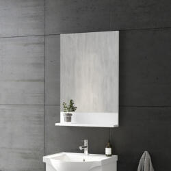 TBOSS Tükör, Tboss Floating Mirror Shelf 60 - mozaikkeramia