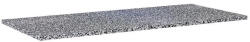 AREZZO design Mosdópult, AREZZO design TERRAZZO márvány mosdópult120/49, 4/2 fekete matt - mozaikkeramia