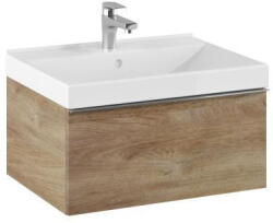 AREZZO design Alsó szekrény, AREZZO design MONTEREY 60 cm-es alsószekrény 1 fiókkal Canela tölgy színben, szifo - mozaikkeramia