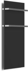 AREZZO design Radiátor, AREZZO design ONYX 2 BLACK MATT elektromos törölközőszárító radiátor