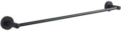 SAPHO Törölközőtartó, Sapho AQUALINE SAMBA törölközőtartó, 60cm, fekete SB246