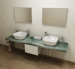 Sapho Fürdőszobabútor mosdópult, Sapho AVICE 200x50 aquamarine AV206 - mozaikkeramia