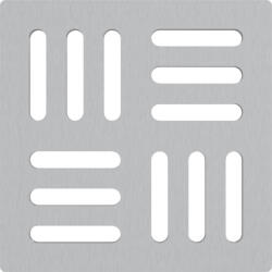 Alcadrain Padlóösszefolyó rács, AlcaPlast 102x102 mm MPV011