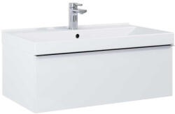 AREZZO design Alsó szekrény, AREZZO design MONTEREY 80 cm-es alsószekrény 1 fiókkal Mf. fehér színben, szifonki - mozaikkeramia