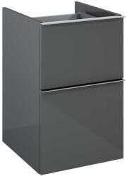 AREZZO design Alsó szekrény, AREZZO design MONTEREY 40 cm-es alsószekrény 2 fiókkal Mf. Antracit színben - mozaikkeramia