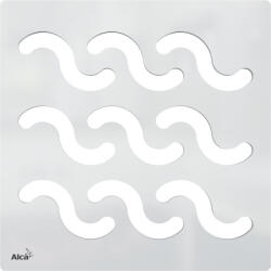 Alcadrain Padlóösszefolyó rács, AlcaPlast 102x102 mm MPV002 - mozaikkeramia