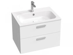 RAVAK Alsó szekrény, Ravak Chrome II SD 70 fehér, króm fogantyúval 152 mm X000001773 - mozaikkeramia