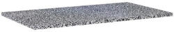AREZZO design Mosdópult, AREZZO design TERRAZZO márvány mosdópult 90/49, 4/2 fekete matt - mozaikkeramia