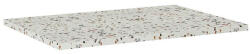 AREZZO design Mosdópult, AREZZO design TERRAZZO márvány mosdópult 70/49, 4/2 mix matt - mozaikkeramia