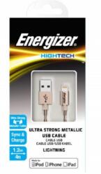 Energizer Кабел Energizer - C14UBLIGGD4, USB/Lightning, 1.2 m, Gold (C14UBLIGGD4)