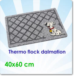 Ecomat Lábtörlő, Thermo Flock Dalmation