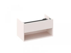 RAVAK Alsó szekrény, Ravak SD Lite 80 fürdőszobai szekrény, alabaster pink X000001866 - mozaikkeramia