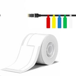 NIIMBOT címkék a kábelekhez T 1EA01174501, 25x76mm 200db Fehér a B21, B21S, B3, B1S esetében (1EA01174501)