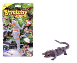 Nyújtható krokodil - 20 cm, többféle - fizz