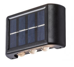 Rábalux LED Lámpatest Napelemes Oldalfali 1.2 W Meleg Fehér Kültéri Ip44 Rábalux Kangton