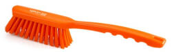 IGEAX élelmiszeripari kézi kefe közepes nyéllel narancssárga 0, 5mm közepes sörtével (1005OM)