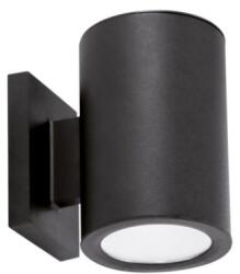 STRÜHM LED Lámpatest Fali Napelemes Természetes Fehér Kültéri Fekete Ip44 Strühm Bastion