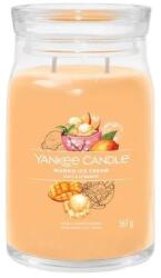 Yankee Candle Signature Mango Ice Cream illatgyertya 2 kanóccal 567 g