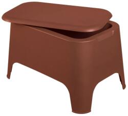 Toomax PETRA Műanyag asztal + doboz terrakotta (Z0183M0--8400)
