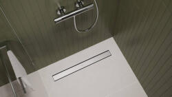 Hansgrohe RainDrain Go zuhanylefolyó 1000 csempézhető hátsó burkolat standard/lapos beépítéshez, rozsdamentes acél 56275800 (56275800)