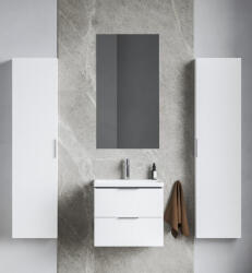 RAVAK Comfort II SB 400 fali magas szekrény fogantyú nélkül, fényes fehér X000001820 (X000001820)