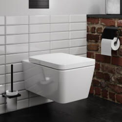 Hansgrohe EluPura Q WC ülőke és fedél felső rögzítéssel, fehér 60198450 (60198450)