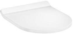 Hansgrohe EluPura S Vékony WC ülőke és fedél felső rögzítéssel, SoftClose és QuickRelease, fehér 60200450 (60200450)