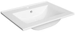 Nesso Molly beépíthető kerámia mosdó 60x46 cm csaplyukkal és túlfolyóval, fehér 1722 (1722)