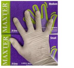 Maxter Gumikesztyű latex púderes M 100 db/doboz Maxter (1000M) - irodaitermekek