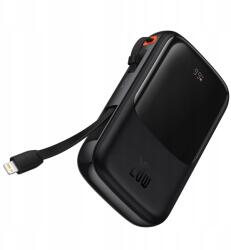 Baseus 10000mAh 20W-os külső akkumulátor Baseus Qpow Pro Overseas Edition Usb C 3A kábel (PPQD060001)