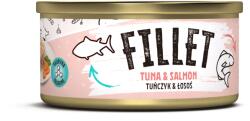 Mr. Bandit Recompens umed pentru pisici adulte Mr. Bandit Fillet, ton si somon, 80g