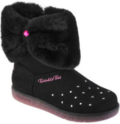 Skechers Gyerek téli csizma, Skechers Glitzy Glam - Cozy Cuddlers 33 fekete