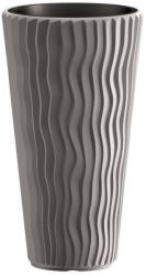 Prosperplast SANDY SLIM virágcserép szürke 34, 9 cm (DPSP350-405U) - platinashop