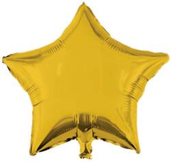 Procos Csillag alakú fólia lufi - arany 46cm (92453)